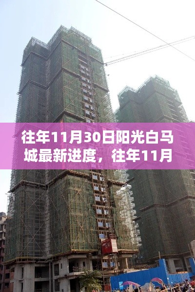 往年11月30日阳光白马城建设进度更新报告