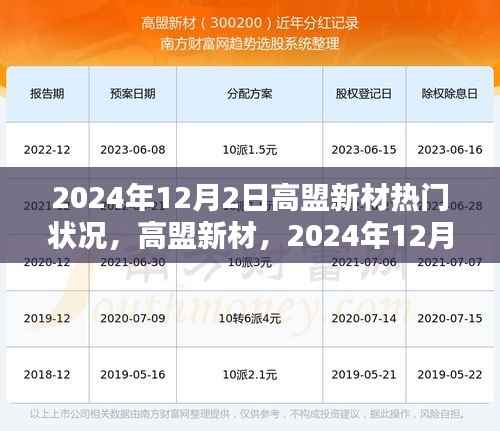 高盟新材在2024年12月2日的瞩目焦点，热门状况解析