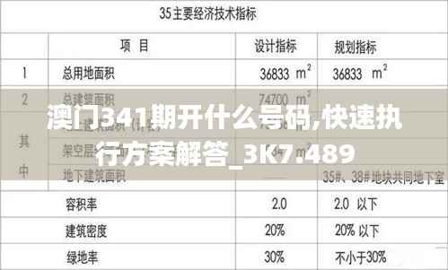 澳门341期开什么号码,快速执行方案解答_3K7.489