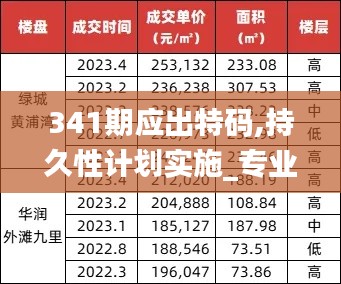 341期应出特码,持久性计划实施_专业款10.284
